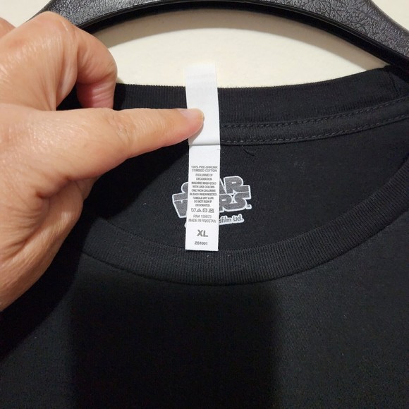 Lucas Flim Ltd. Darth Vader Smoked Graphic T-Shirt 100% Cotton Size XL D03-0021 - Picture 7 of 8